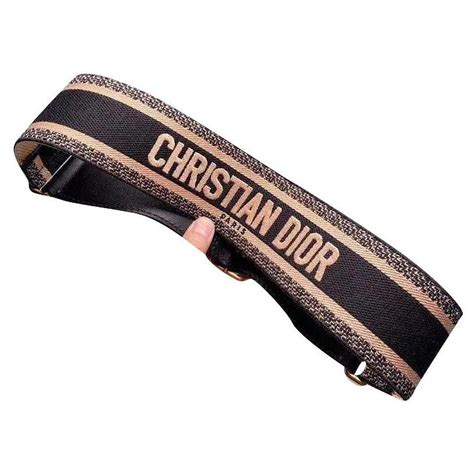 dior cloth belt